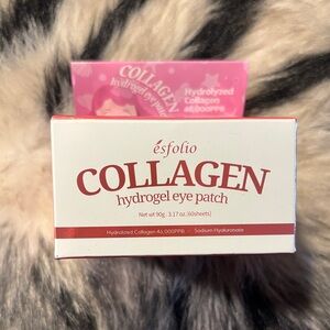 Esfolio Collagen Hydrogel Eye Patch - White and Pink